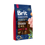 Сухий корм для собак Brit Premium Adult L Chicken