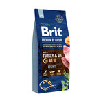 Сухий корм для собак Brit Premium Light Turkey & Oats