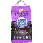 Бентонитовый (глиняный) наполнитель для кошачьего туалета Luna Middle с ароматом Лаванды
