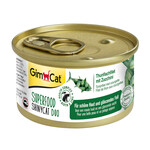 Влажный корм для котов GimCat Superfood ShinyCat Duo с тунцом и цукини