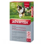 Капли на холку от блох и клещей Bayer Advantix для собак весом от 10 до 25 кг