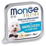 Вологий корм для собак Monge Fresh Cod Fish