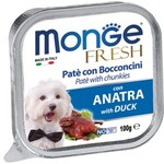 Вологий корм для собак Monge Fresh Duck