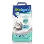 Бентонитовый наполнитель туалета для кошек Biokat's Bianco Fresh