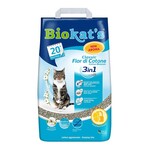 Бентонитовый наполнитель туалета для кошек Biokat's Classic Cotton Blossom 3 in 1