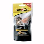 Лакомство для кошек GimCat Nutri Pockets with Cheese & Taurine