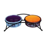 Миски для кошек керамические на подставке Trixie Eat on Feet