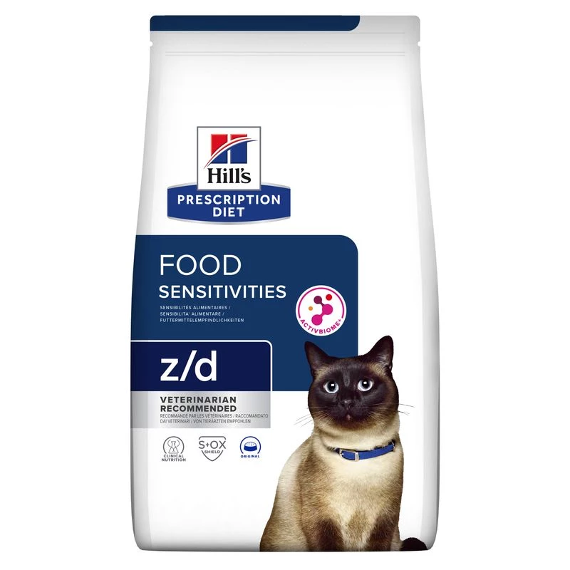 Лікувальний сухий корм для котів Hill's Prescription Diet Feline Food Sensitivities z/d Original