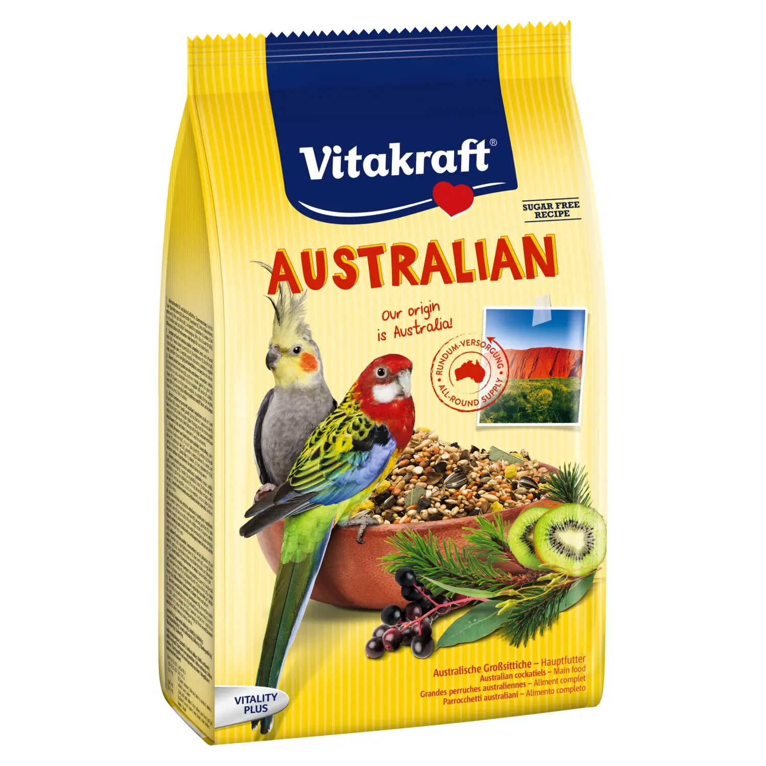 Корм для середніх австралійських папуг Vitakraft Australian