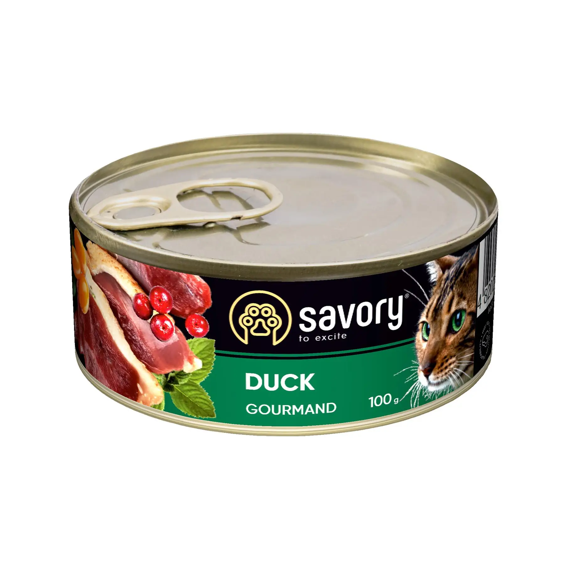 Вологий корм для котів Savory Gourmand Duck