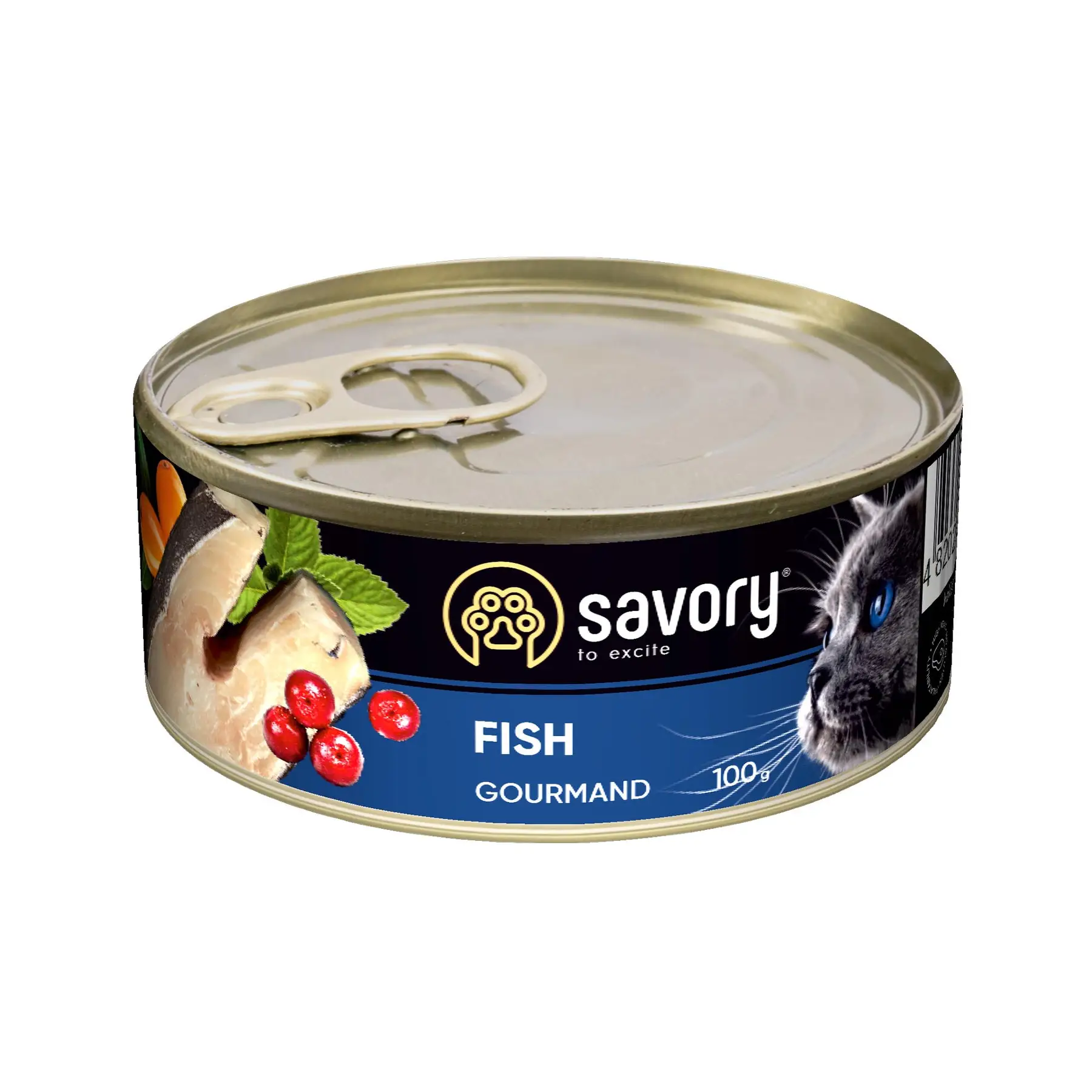 Вологий корм для котів Savory Gourmand Fish