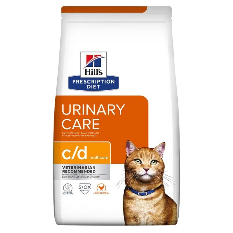 Лікувальний сухий корм для котів Hill's Prescription Diet Feline Urinary Care c/d Multicare Chicken