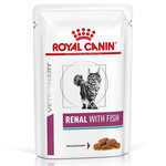 Лікувальний вологий корм для котів Royal Canin Renal With Tuna Feline