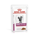 Лечебный влажный корм для кошек Royal Canin Renal With Beef Feline