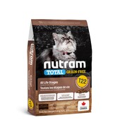 Сухой корм для кошек Nutram T22 Total Grain-Free All Life Stages Chiken & Turkey